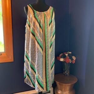 NWT Dana Buchman sleeveless shift dress XL